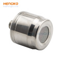 Porous sintered stainless steel 304/316 waterproof  & explosion-proof gas sensor probe filter protect housing